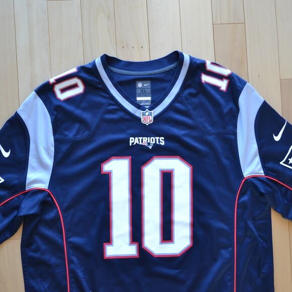 NFL New England Patriots Football Jersey Gordon 10 Blue Size XL - Picture 2 of 4